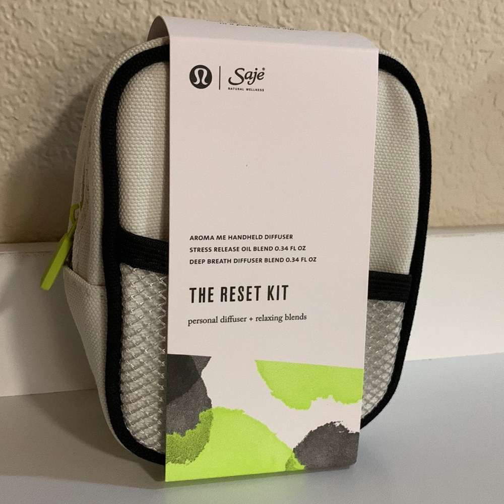 Saje x Lululemon The Reset Kit - New kit (unopened)